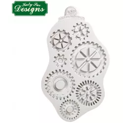 Szilikonforma fogaskerekekhez Distressed Cogs 16,5×10