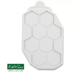 Szilikon mézeskocka – 12 cm méhsejt mintázatú