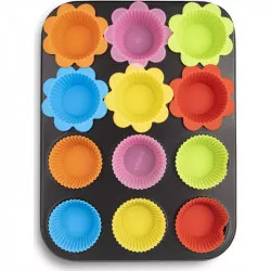 Orion Muffinforma (12 darab) + muffin szilikonformázó (12 darab)