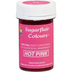 Sugarflair géles ételfesték (25 g) Hot Pink