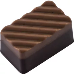 Glett Groove mərmű formája csokoládé pralinéhez