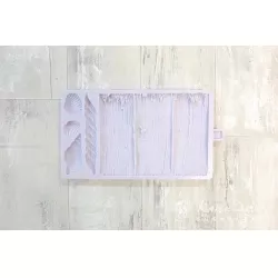 Szilikon forma fa és kagylók