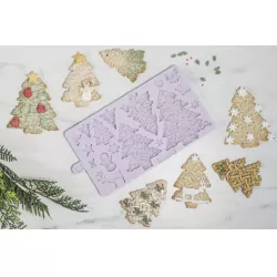 Szilikon forma fonott fákhoz