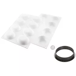 Sütemtorta-mini formák készlet Tartalettekészlet Tarte Palet