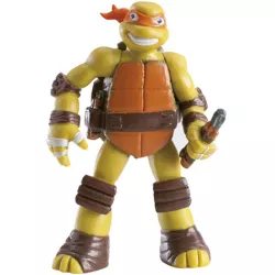 Teknős Ninja figura tortára 8 cm Michelangelo