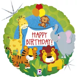 Felfújható szafari lufi 46 cm