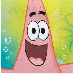 SpongeBob-osztrigás szalvéták nadrágban 16 db 33x33 cm