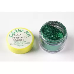 Csillogás díszítő disco Emerald zöld