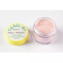 Csillogás dekoratív disco Peach Melba