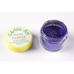 Csillogás díszítő disco Purple