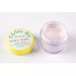 Csillogás díszítő disco Baby Pink