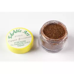 Csillogó, dekorációs disco réz hologram