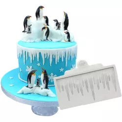 Szilikon formázó jégcsapokhoz 10,5x5,5 cm