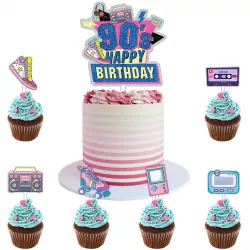 Dísz a tortába, 90-es évek, 7 darab