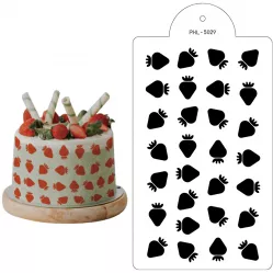 Stencil sablon Kajszibarack 40x21 cm