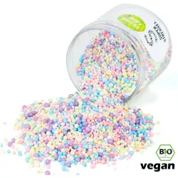 Cukorkás díszítő konfetti 90 g pasztell színekben CandyFloss