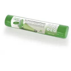 Zöld díszítő pohár, 20 db, 55 cm