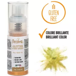 Csillogás az ezüst permetezőben arany (10 g)