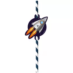 Papír_pajtakok 8 darab űr rakéta