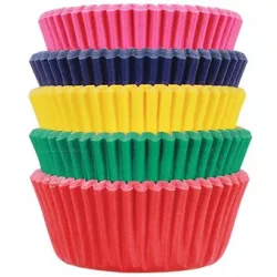 Színes mini muffinpapír, 100 db