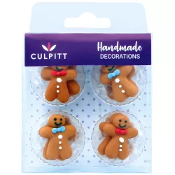 Cukorgyöngy karácsonyi figurák 12 darab