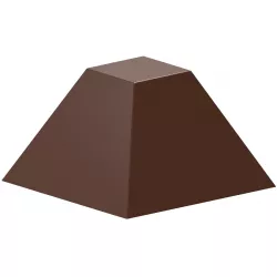 Csokoládé bonbonok piramis formája 27x27x17 mm