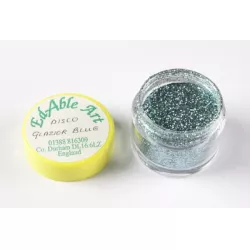 Csillogó dekorációs diszkó Glazier Blue