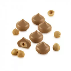 Szilikon forma, csókok