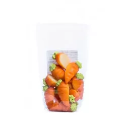 Marcipánfigura sárgarépa formája 3,5×2 cm, 60 g