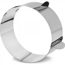 Formázott tortaforma tolóajtós, 15/30 cm Ø