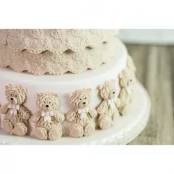 Szilikon medvék forma