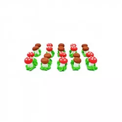 Cukorfigura gomba 1×2 cm, 20 db