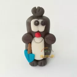 Tortafigura Krteček 5,5 cm kókuszmasszából