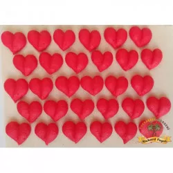 cukorgyurma szív alakú dísz 30 db