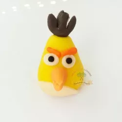 Angry Birds Chuck tortafigura 4 cm kókuszmasszából
