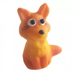 Mogyorókrém figurka róka 5,5x4,5 cm