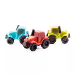 Marcipán figurka traktor vörös, 65 g