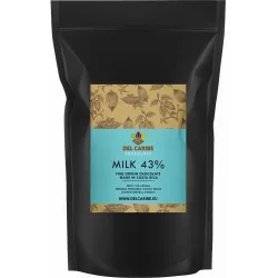 Prémium tejcsokoládé 43% 10 kg - Chocolate Del Caribe