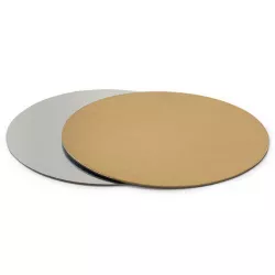 Süti lap, ezüst arany 20 cm, 1 mm