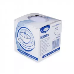 Fehér alátét alátét tányérhoz 9 cm 1000 db