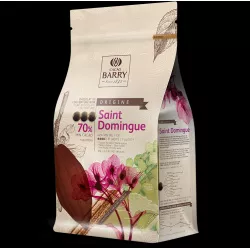 Cacao Barry Origin csokoládé SAINT DOMINGUE mély- vagy keserű 70% 1kg - Callebaut