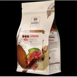 Cacao Barry Origin csokoládé Ghana tejcsokoládé 40% 1kg - Callebaut