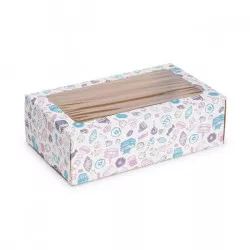 ECO doboz 12 darabka csúsztatós kilátóablakos, 180x110mm, 50 db