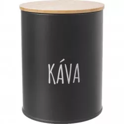 Kávédoboz BLACK Ø 9,5 cm