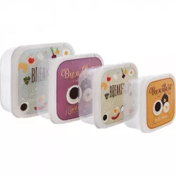 Uzsonnás doboz 4 db 154014