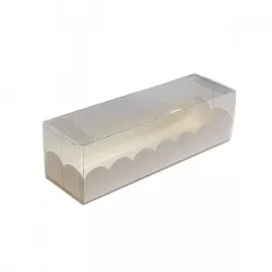 Makaronkarton doboz 16x5 cm dekor 10 db
