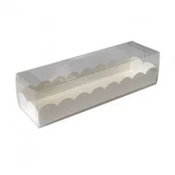 Makaronkarton doboz 19x5 cm 10 db dekor