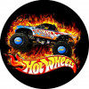 Ehető Hot Wheels papír 19,5 cm