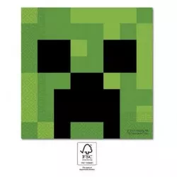 Minecraft-asztaltörlők, 20 db