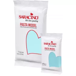 Világoskék modeláló massza, 1 kg